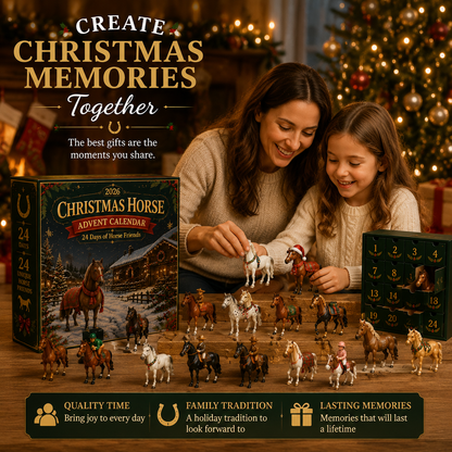 🐴 Christmas Horse Advent Calendar--24 Days of Horse Friends & Holiday Memories 🎄
