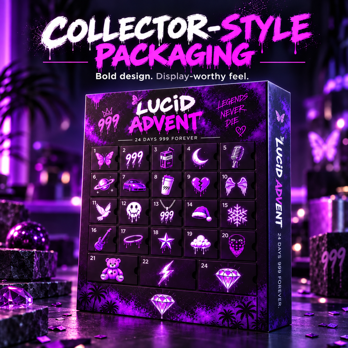 Lucid Advent 24-Day Collectible Calendar