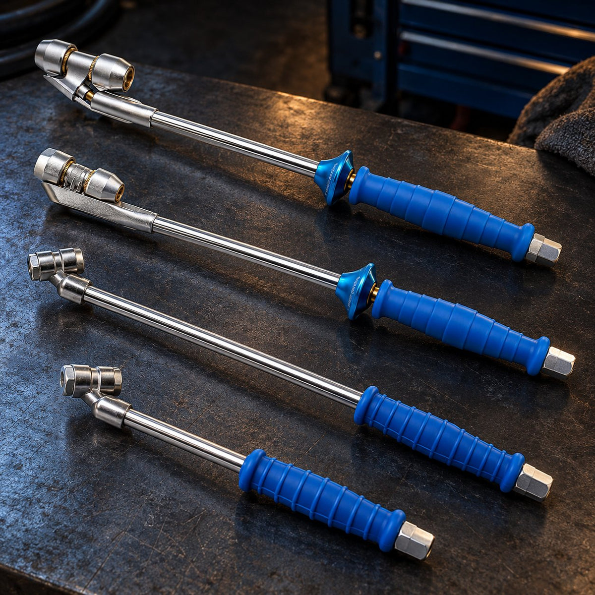 🚛 Assorted Tire Inflation Extension Rod Set, Roadside & Garage Dual Wheel Repair Helper🔨