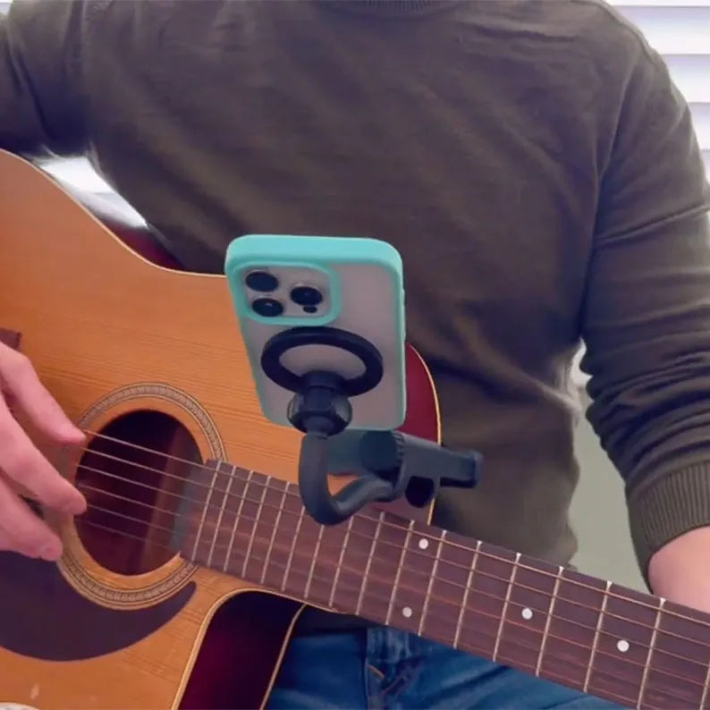 🎸Guitar or Ukulele Magnetic Phone Holder