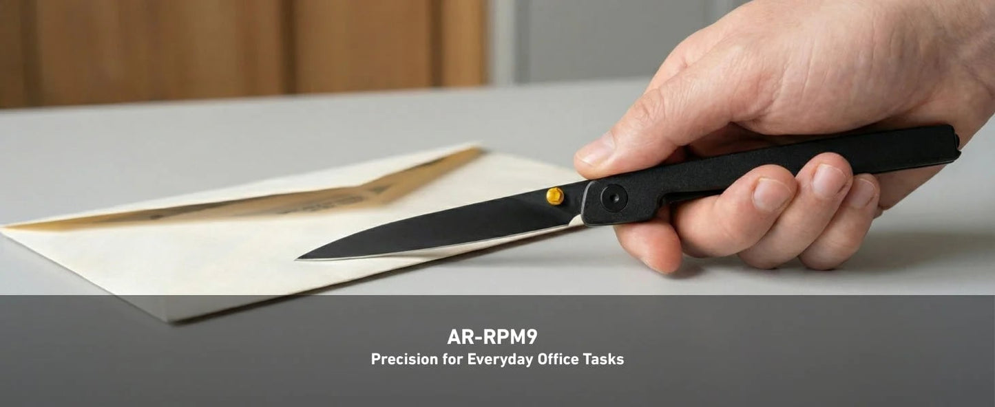 🔥Last Day Sale 49% OFF🎉Lanky Liner Lock Front Flipper Knife Black Aluminum Handle