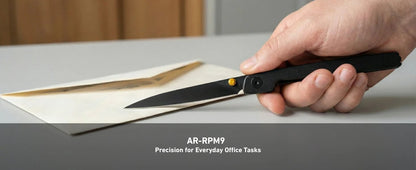 🔥Last Day Sale 49% OFF🎉Lanky Liner Lock Front Flipper Knife Black Aluminum Handle