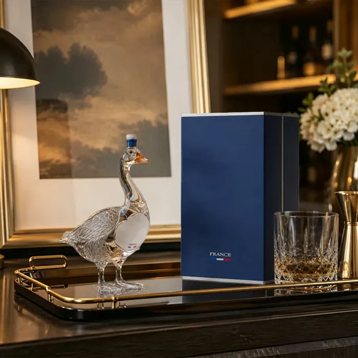 Vodka 3D Sculpted Goose Bottle
