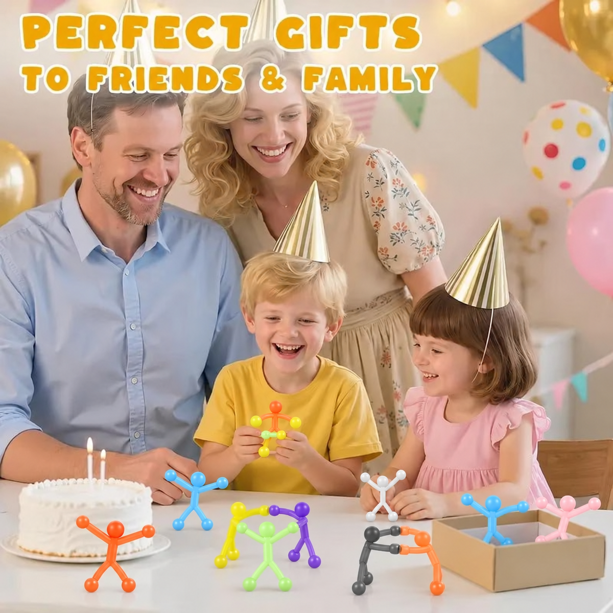 🔥LAST DAY 49% OFF - ✨Unisex Kids' Magnetic Building Set (Set of 10)