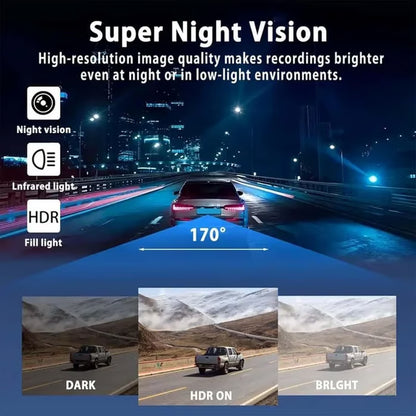 🎁2026 New Arrivals 50% OFF💥1080P Multi-Channel Dash Cam with Night Vision & Parking Monitor 🚗