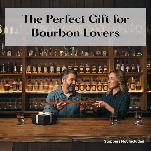 Bourbon Half Barrel Head Stopper Display