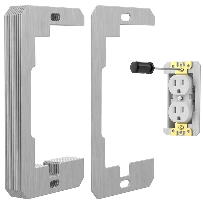 ⚡ Metal Wall Plate Outlet Spacers | Electrical Device Leveling Shims