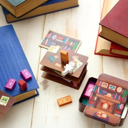 📚🎲Cooperative Stacking Game | Skill & Balance Card and Book Tower Game in Travel Tin