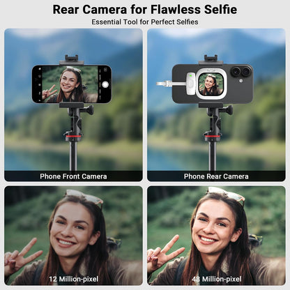 📸Magnetic Smartphone Vlog Selfie Screen Display