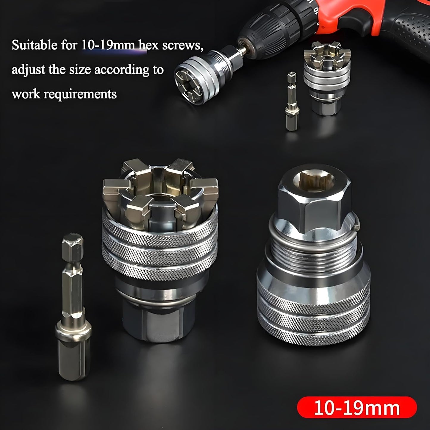 🔧Multi-Function Universal Socket Wrench Tool - Universal Maintenance Tool