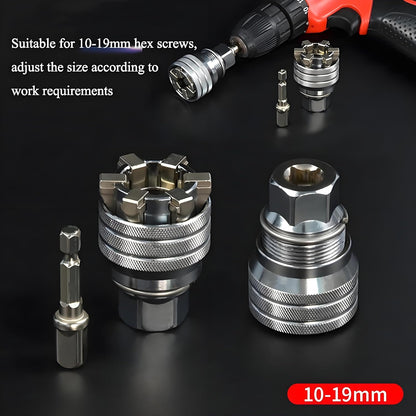 🔧Multi-Function Universal Socket Wrench Tool - Universal Maintenance Tool