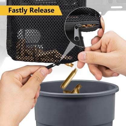 Quick-Release Heat Resistant Tactical Brass Catcher – Premium Shell Mesh Collector with Dual Picatinny Rail Mounts