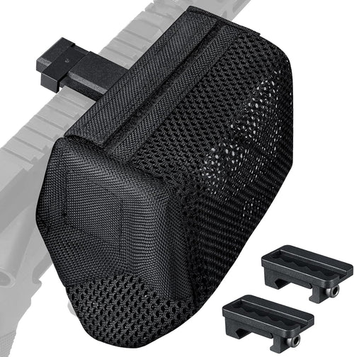 Quick-Release Heat Resistant Tactical Brass Catcher – Premium Shell Mesh Collector with Dual Picatinny Rail Mounts