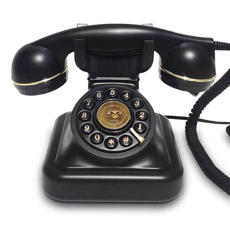☎️🌈Vintage Old Fashioned Telephone with Speakerphone & Volume Control📞