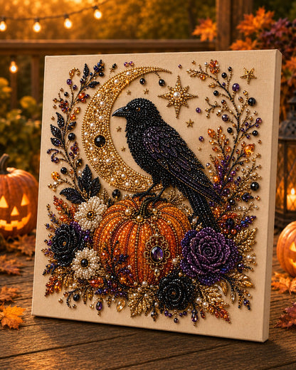 🔥 Last Day 49% OFF – 👻✨ Halloween Pearl Art DIY Kit