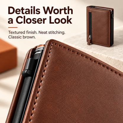 Leather wallet