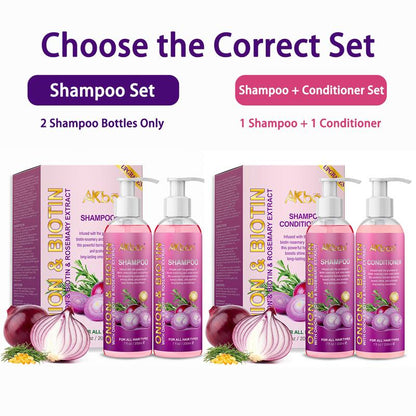 AKban Onion &amp; Biotin Shampoo 🧅