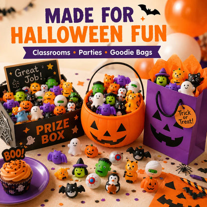 Last Day 50% OFF -🎃 30PCS Halloween Mochi Squishy Toys