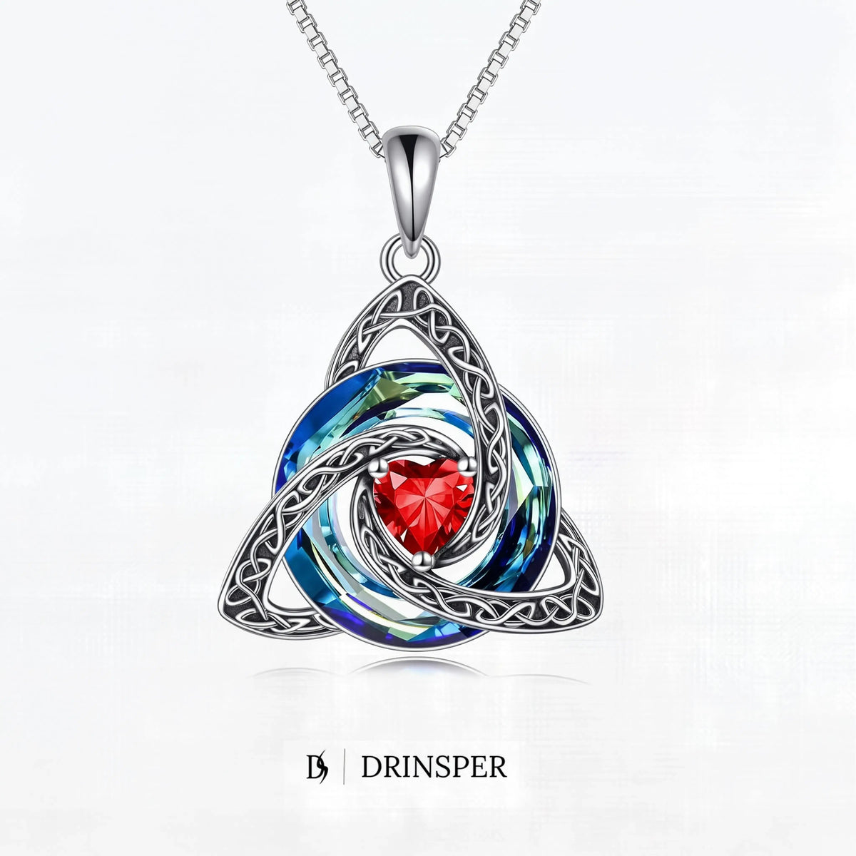 🛡️ Celtic Birthstone Shield: Wear Your Protection & Story ✨