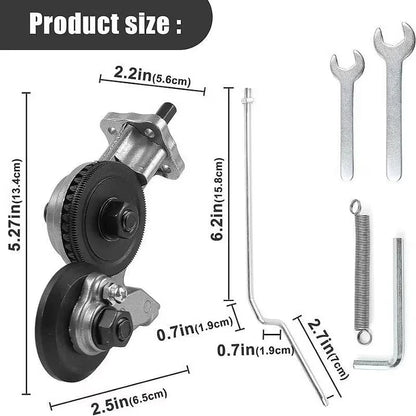🔥🛠️ Sheet Metal Cutter Drill Attachment ⚡✂️ | Easy Metal Cutting Tool 🔩💪 for DIY, Roofing, Home Repairs & Workshop Projects 🚀