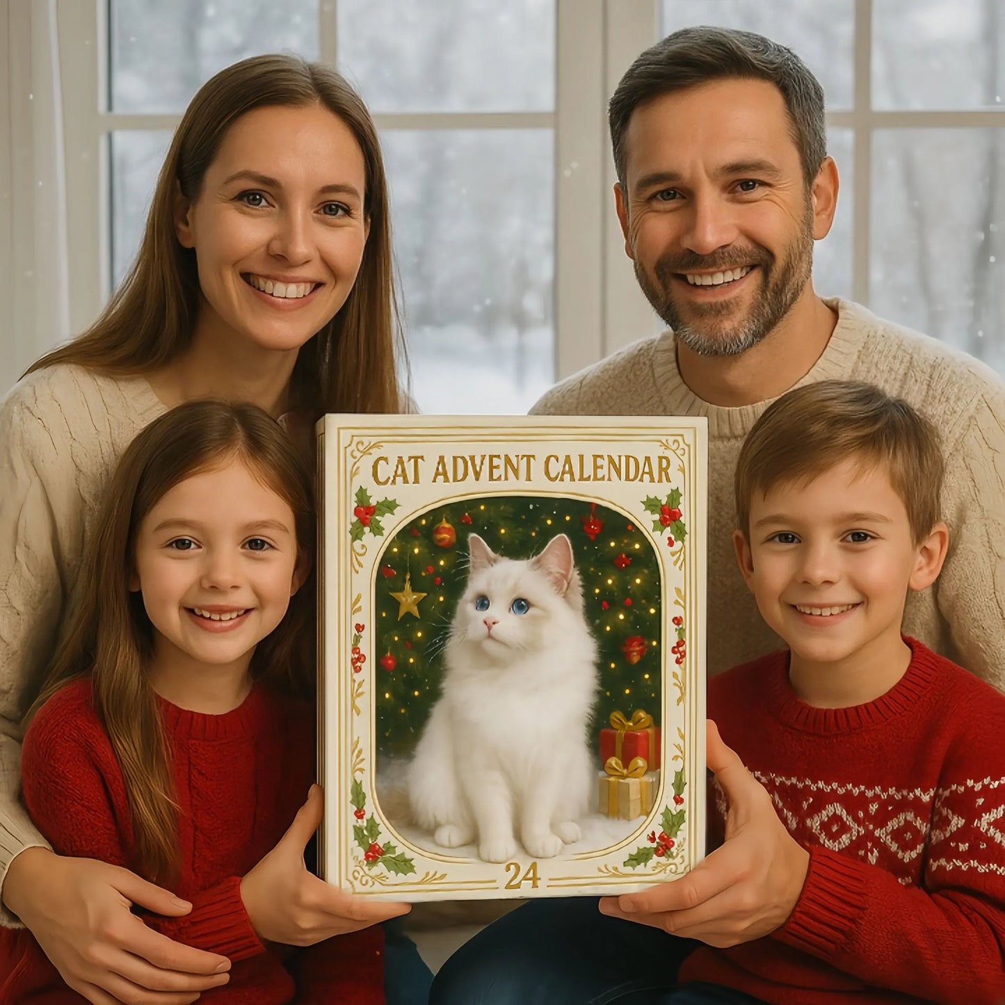 🐈Cat Advent Calendar 2026 – 24 Cat Pendants
