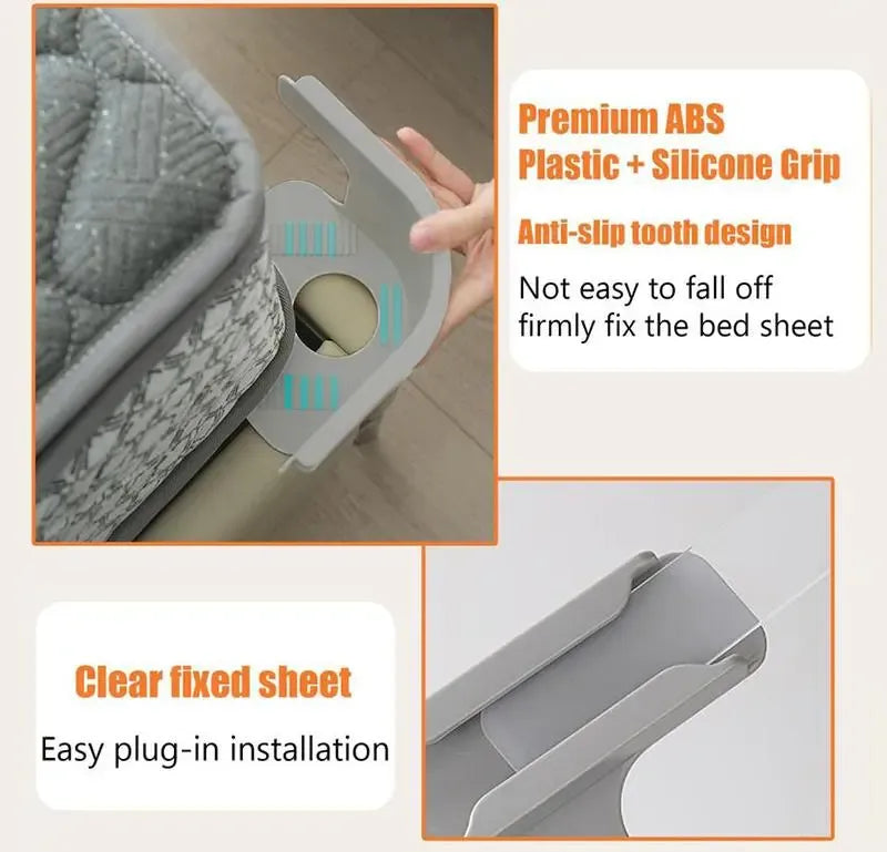 🔥🌟🛌4-Pack Heavy Duty Bed Sheet Clips