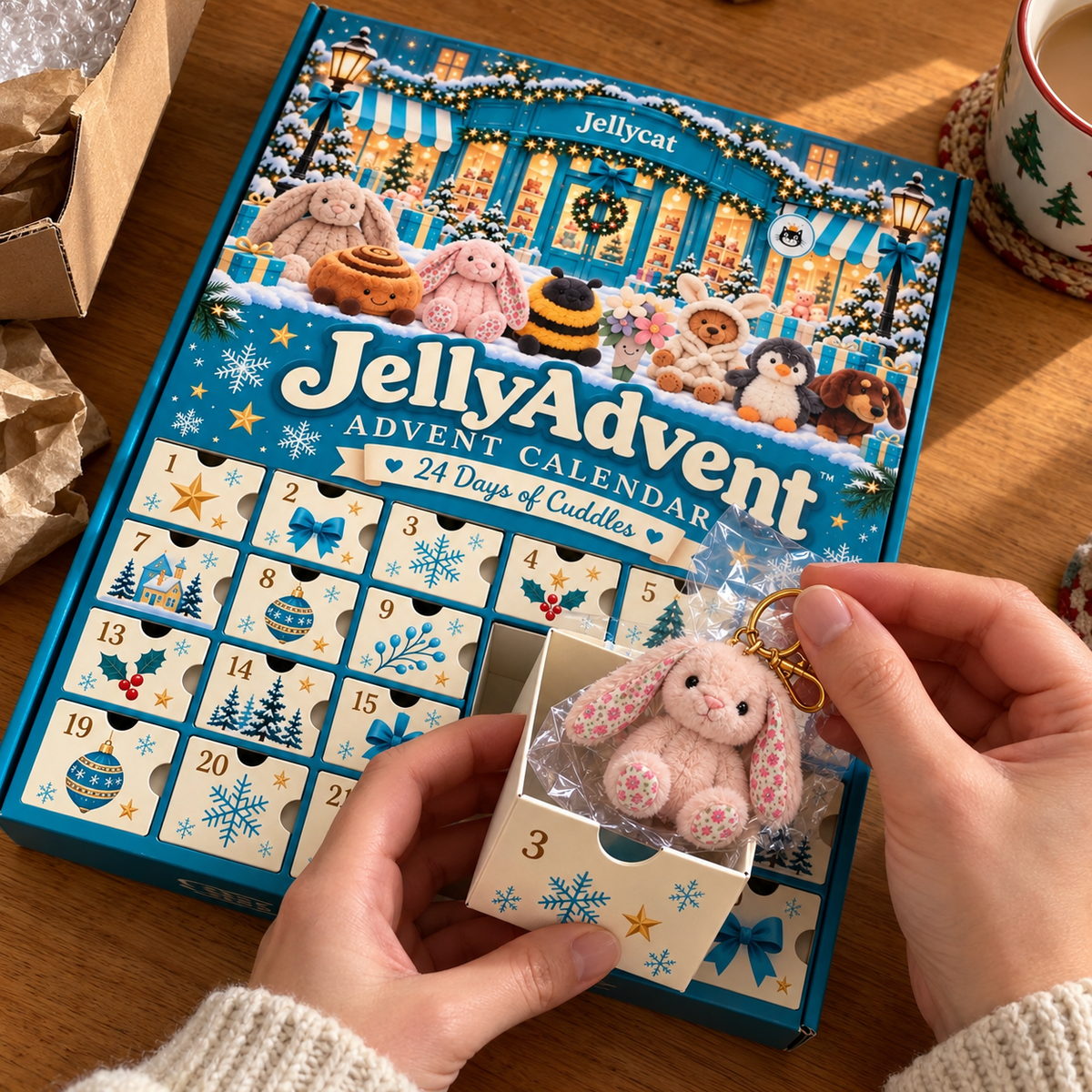 Jelly Countdown 24-Day Plush Advent Calendar