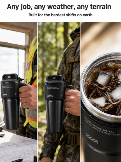 The Ultimate Hydration Upgrade: 24-Hour Ice Cold, 12-Hour Piping Hot! 🧊