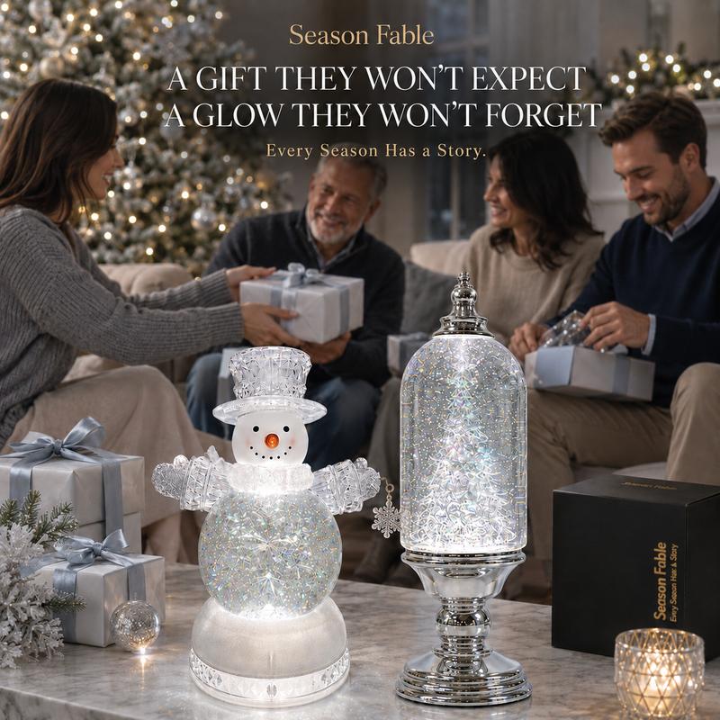 Christmas Lighted Lantern Decor