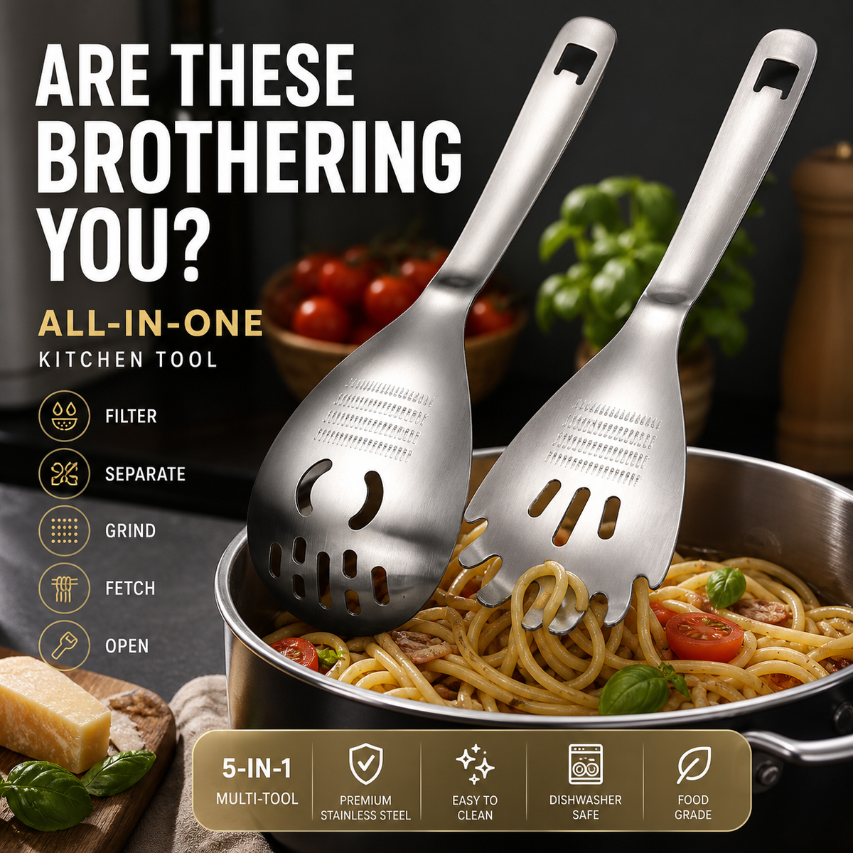 🥳2026 HOT SALE🥳🥄Stainless Steel Spoon 🏠✅
