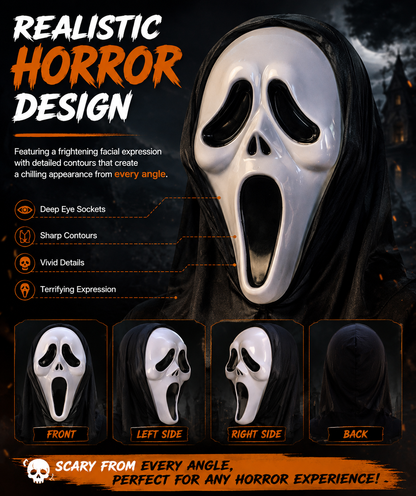 Halloween Skull Ghost Mask