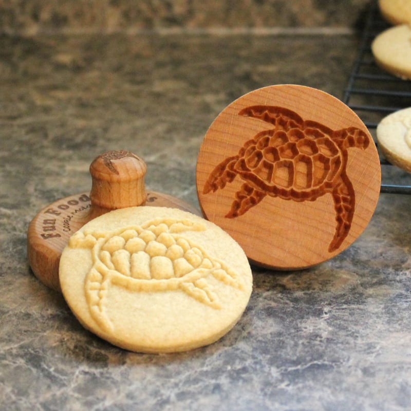Wooden Cookie Stamp🍪