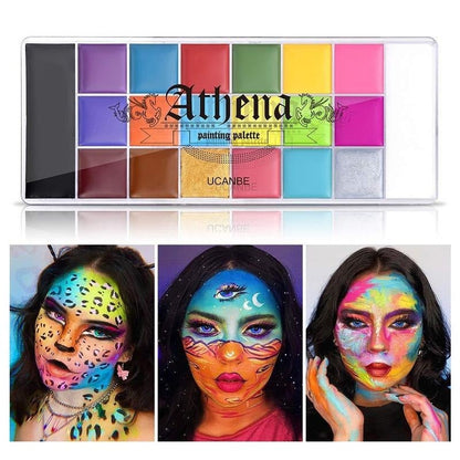 🎃Halloween Early Sale🎨 20-Color Face & Body Oil Paint Palette