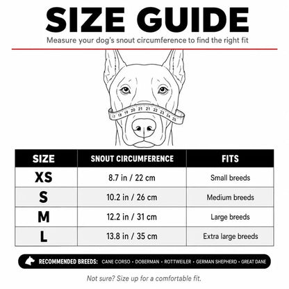 🎃 🐶Hell Hound Monster Muzzle