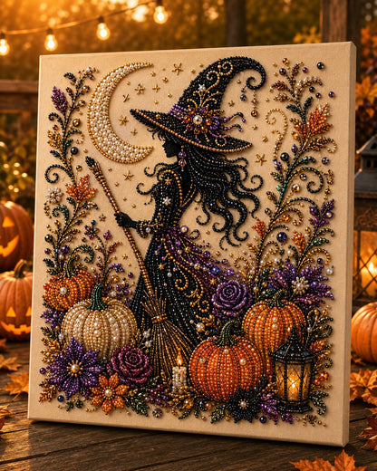 🔥 Last Day 49% OFF – 👻✨ Halloween Pearl Art DIY Kit