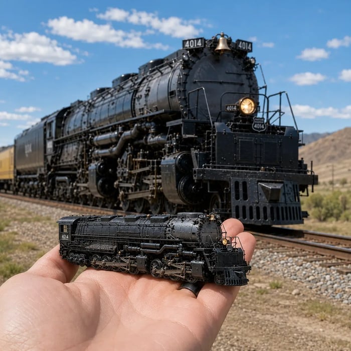 💥🏆 85th Anniversary Steam Giant Die-Cast Model