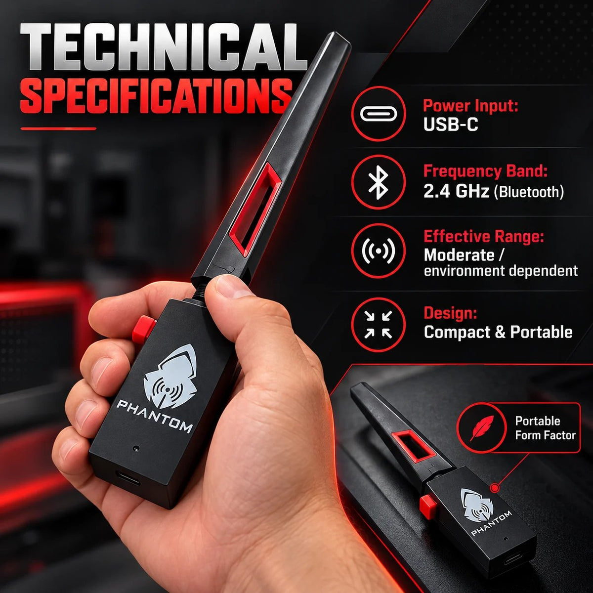 Portable Bluetooth Signal Blocker – Finally, A Little Peace & Quiet. 🤫🔇