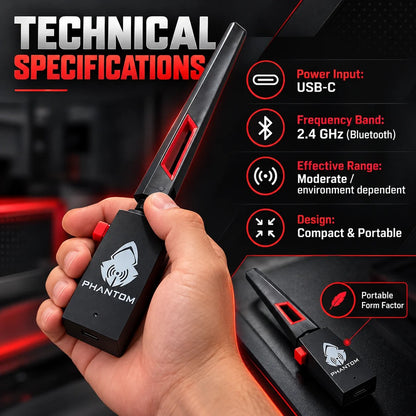 Portable Bluetooth Signal Blocker – Finally, A Little Peace & Quiet. 🤫🔇