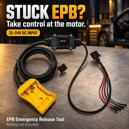 🔧 12–24V EPB Emergency Release Tool | Forward & Reverse Control