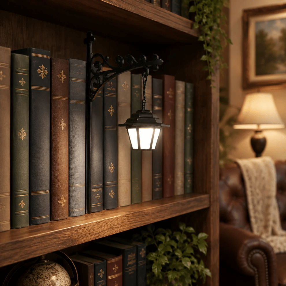 📖Library Lantern-Decorative Bookshelf Lighting