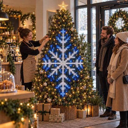 Smart Animated Christmas Tree Lights – App-Controlled LED Effects