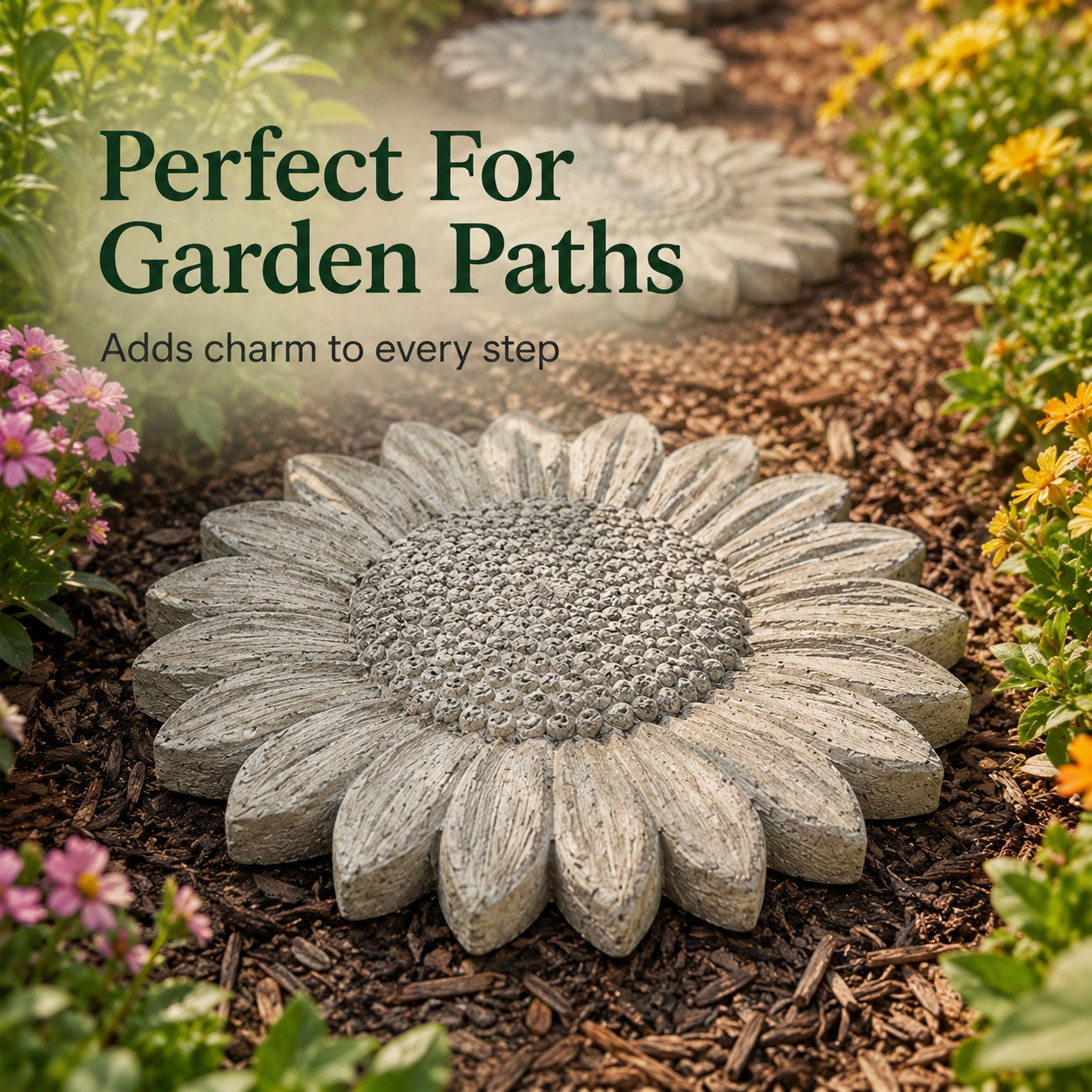 🌻Reusable Sunflower Stepping Stone Mold (📦Buy 2 Free Shipping)