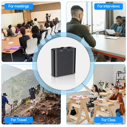 Mini Magnetic Voice Recorder One-Touch Recording🌟