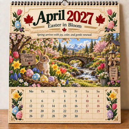 🔥LAST DAY 50% OFF 🔥🇨🇦🍁 2027 Canada 160th Anniversary Wall Calendar 🍁🇨🇦