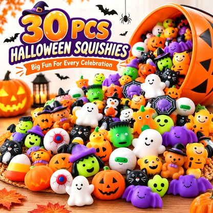 Last Day 50% OFF -🎃 30PCS Halloween Mochi Squishy Toys
