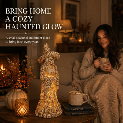 🔥Flash Sale 50% OFF-Skeleton Witch Ornament