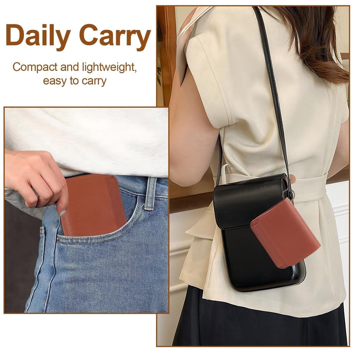 💖Hot 49% OFF🌹RFID Short Wallets for Women – Fashionable Card Holder with Key Ring & Coin Purse
