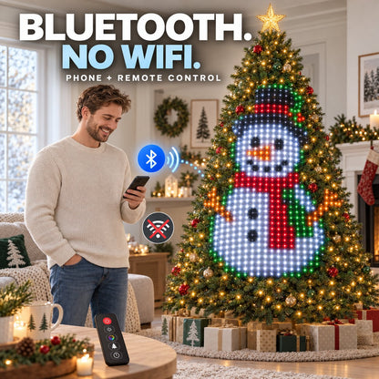 Smart Animated Christmas Tree Lights – App-Controlled LED Effects