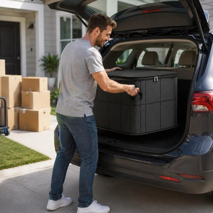 💥49% OFF Factory Clearance –📦Foldable Storage Tote – Waterproof, Dustproof, Big & Portable 🌟