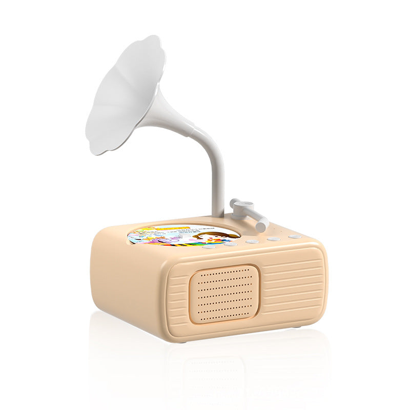 Screen-Free Story & Music Player for Kids – 96 Audio Cards & 4 DIY Recording Cards